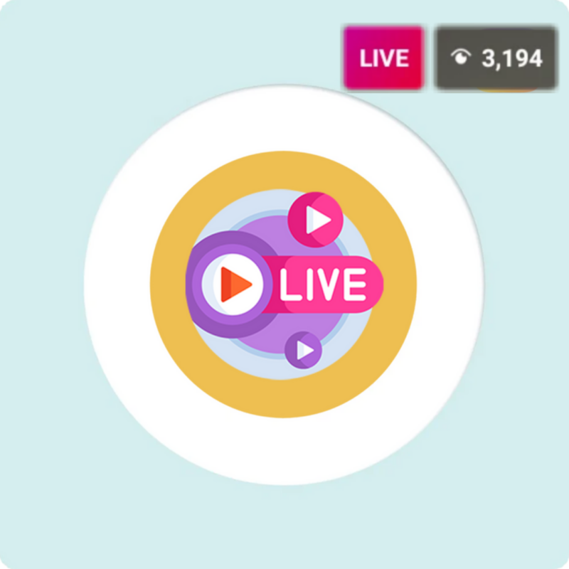 Instagram Live Video Views